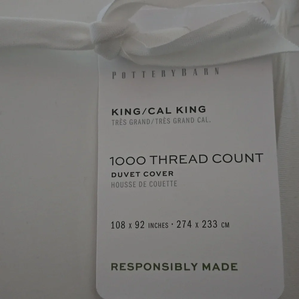 1000-Thread-Count Sateen Duvet Cover